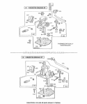 Pulsa Prm  Pulsa Jet Carbs Diagram and Parts List for 092982-3246-01  Briggs and Stratton Engine